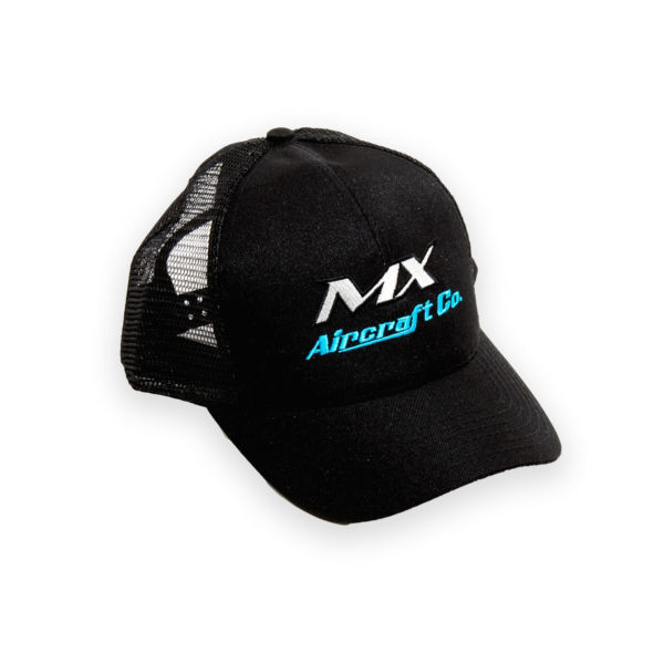 Trucker Style Black Cap