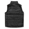 Stencil Black Puffer Vest Back View